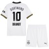 Camisola + Calções Borussia Dortmund Brandt 10 Criança Equipamento 3ª 24/25